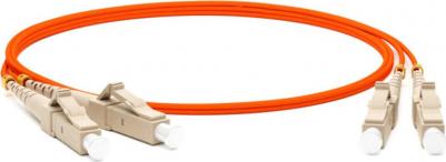 Волоконно-оптический патч-корд FC-D2-50-LC/PR-LC/PR-H-10M-LSZH-OR – фото 3