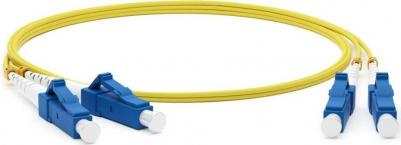 Волоконно-оптический патч-корд FC-D2-9-LC/UR-LC/UR-H-2M-LSZH-YL – фото 2