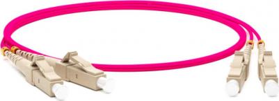 Волоконно-оптический шнур FC-D2-504-LC/PR-LC/PR-H-10M-LSZH-MG