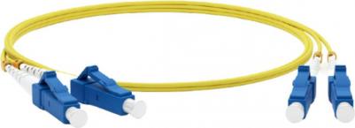 Волоконно-оптический шнур FC-D2-9-LC/UR-LC/UR-H-5M-LSZH-YL – фото 3