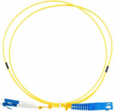 Волоконно-оптический шнур FC-D2-9-LC/UR-SC/UR-H-2M-LSZH-YL – фото 2