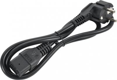 Кабель электропитания PDU сечением 3х1,5 1М с разъёмами C19 и Schuko, цена за 1 шт