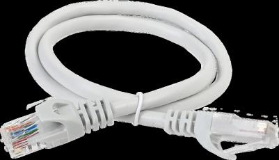 Коммутационный шнур (патч-корд) кат.6 UTP LSZH 5м серый, цена за 1 шт