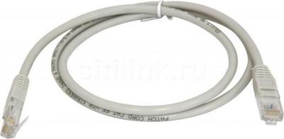 Патч-корд UTP 5е категории 3м PC01-C5EU-3M серый – фото 1