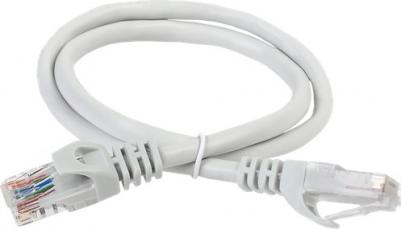 PC01-C5EF-2M-G Шнур коммутационный кат. 5Е FTP 2м серый GENERICA – фото 1