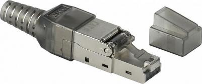 Разъём RJ-45 FTP для кабеля кат.6 полевая заделка, цена за 1 шт – фото 1