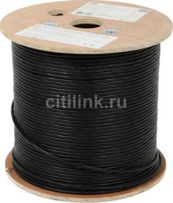 Витая пара U/UTP кат.5E 4х2х24AWG solid LDPE черный, цена за 1 упак – фото 6