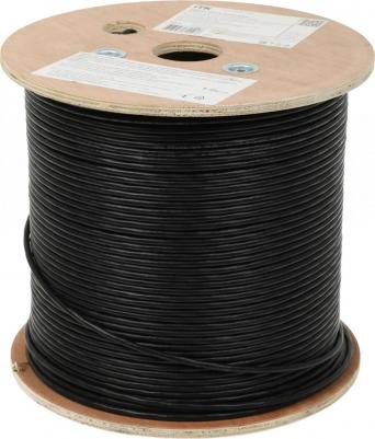 Витая пара U/UTP кат.5E 4х2х24AWG solid LDPE черный, цена за 1 упак – фото 7