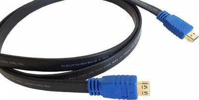 Кабель HDMI 10м C-HM/HM/FLAT/ETH-35 плоский черный 97-01014035 – фото 3