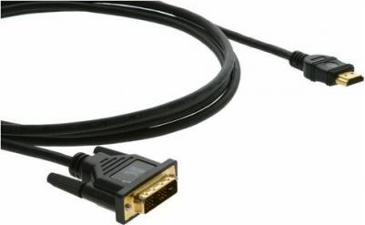 Кабель HDMI-DVI (Вилка - Вилка), 4,6 м