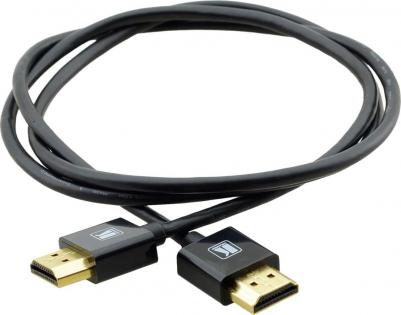 Кабель HDMI - HDMI 0,6м Black (C-HM/HM/PICO/BK2) – фото 1