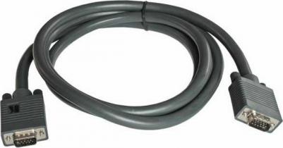 Кабель интерфейсный VGA-VGA 15M/15M 92-7101010 3м, D-sub, High Quality C-GM/GM-10