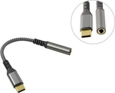 Аудио адаптер USB-Cm на AUX 3.5мм гнездо KS-392 – фото 1