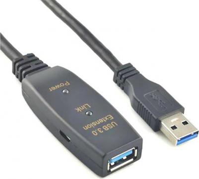 Кабель USB 3.2 Gen 1 AM AF (KS-776-20) 20м активный