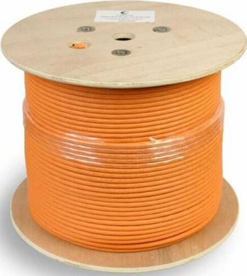 Кабель патч-корд FTP 6а кат. 10м. LAN-PC45/S6A-10-OR LSZH, оранжевый