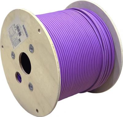 Кабель витая пара U/UTP 6 кат. 4 пары LAN-6AUTP-HFLT-VI с перегородкой, 500Mhz, LSZH IEC60332-3-22(3A), 305 м