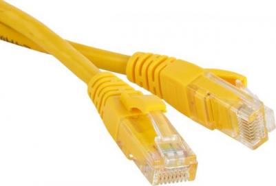 Патч-корд LAN-PC45 RJ-45 (m) - RJ-45 (m) CAT6 U/UTP, 5 м, 1 шт., желтый