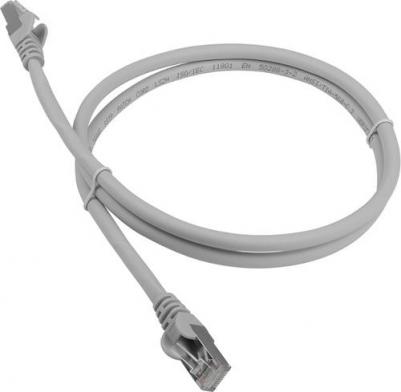Патч-корд вилка RJ-45, вилка RJ-45, кат.6, LSZH, 5м, серый [lan-pc45/s6-5.0-gy] – фото 1