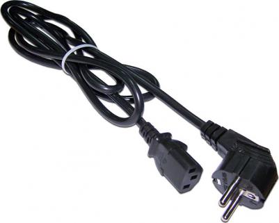 Шнур питания C13-Schuko, 3х0.75, 220В, 10А, черный, 3 метра LAN-PPC-10A-3.0 LAN-PP13/SH-3.0-BK – фото 3