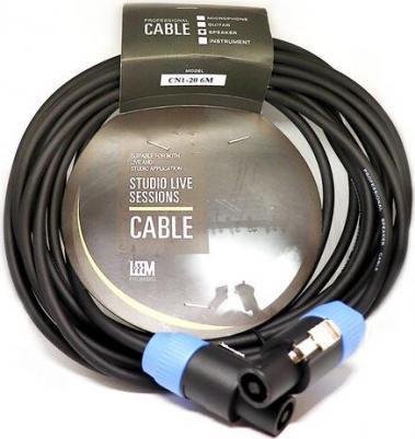 CN1-20 Кабель акустический, SPEAKON, AWG 16, 6.1м – фото 1