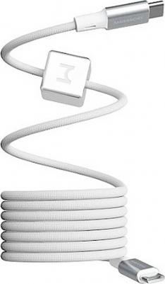 Кабель Dice C, USB-C, 2.4м, 240Вт белый – фото 7