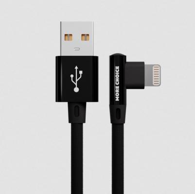 Дата кабель для Lightning 8-pin USB 2.1A нейлон 1м