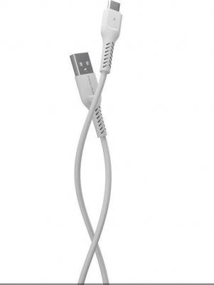 Дата-кабель K16a White USB 2.0A Type-C – фото 1
