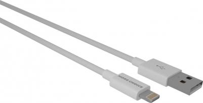 Дата-кабель K24i USB 2.1A для Lightning 8-pin TPE 1м White
