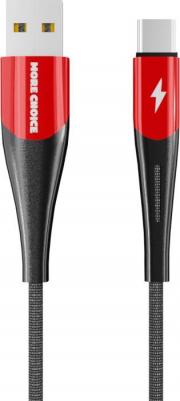 Дата-кабель K41Sa Red Black Smart USB 3.0A – фото 2
