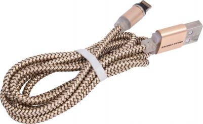 Кабель K61Si 1м Gold Smart USB 2.4A для Apple 8-pin Magnetic золотой