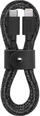 Кабель BELT-KV-CL-CS-BK-2 Belt Cable, 1.2 м, чёрный космос – фото 3