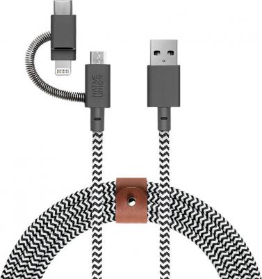 Кабель BELT-KV-ULC-ZEB Belt Cable Universal, 2 м, зебра – фото 1