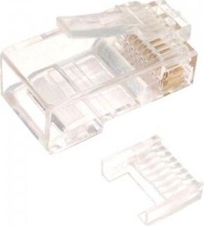 Коннектор RJ-45 NM-RJ45-8P8C-U5E-101 Cat.5E, UTP, универсальные ножи, 8P8C, 100 шт – фото 1