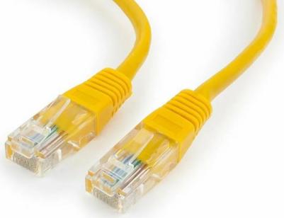 NM13001-005Y Шнур коммут. UTP 0.5 м, cat.5е, желтый, многожильный – фото 2
