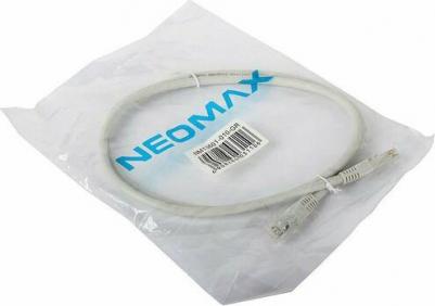 NM13601-010 Шнур коммут. UTP 1 м, cat.6, серый, многожильный
