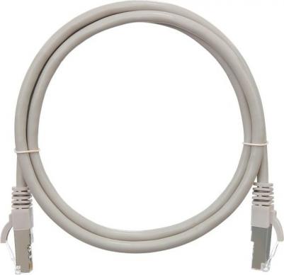 Патч-корд SSTP кат.6, 10 м, RJ45-RJ45, серый, CU, NMC-PC4SE55B-100-GY