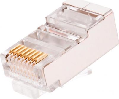 Сетевой коннектор под витую пару RJ45/8P8C 4660017612403 – фото 1