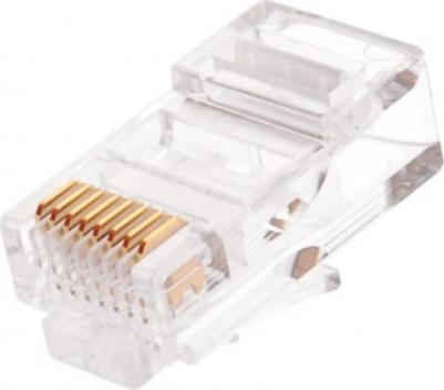 Сетевой коннектор под витую пару RJ45/8P8C 4670019619126 – фото 1