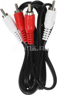 Кабель аудио JAAC024-15 2хRCA (m)-2хRCA (m) 1.5м черный – фото 3