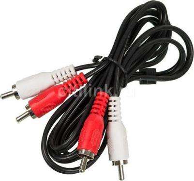 Кабель аудио JAAC024-15 2хRCA (m)-2хRCA (m) 1.5м черный – фото 4