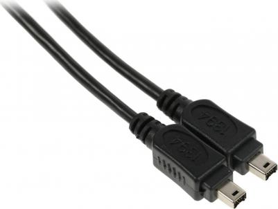 Кабель FireWire 4p (m) FireWire 4p (m) 1.8м черный