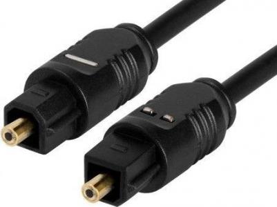 Кабель оптический ODT Toslink TOS (m)/TOS (m) 1.5м. черный – фото 3
