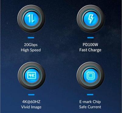 Кабель Type-C/Type-C, USB3.2, 20Гбит/с, 2м, черн(ORICO-CSL32-20-BK-BP)