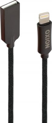 Кабель USB-Lightning 1 м цвет черный – фото 1