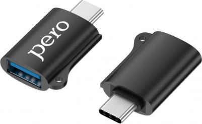 Адаптер AD02 OTG TYPE-C TO USB 2.0, черный – фото 2