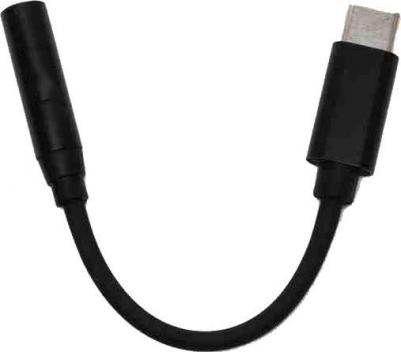 Аксессуар AD11 USB-C - USB-C/Mini Jack 3.5mm Black PRAD11BK – фото 3