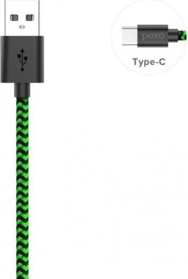Кабель DC-04 Type-C 3А 1м Green-black (Fast Charge) – фото 4