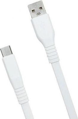 Кабель 5-933RL45 2.0W, USB Type-C (m) - USB-A, 2м, белый – фото 1