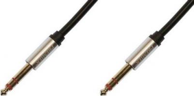 Кабель соединительный аудио 5-341 5.0, Jack 6.3 (m) - Jack 6.3 (m), медный, 5м, GOLD, черный/серый – фото 1