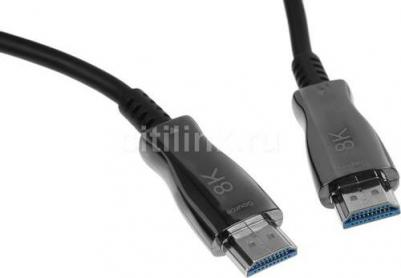 Кабель соединительный аудио-видео 5-806 10.0, HDMI (m) - HDMI (m), ver 2.1, 10м, GOLD, черный – фото 2